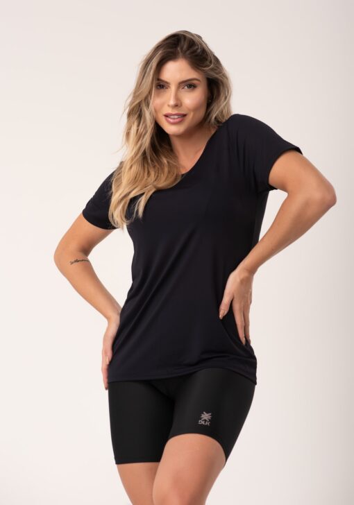 Blusa dryfit preta básica dlk - Image 2