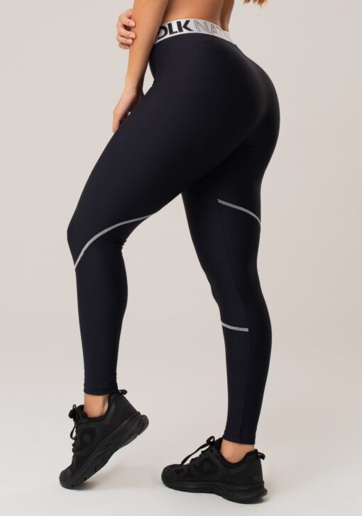 Calça legging nation elástico personalizado preto dlk - Image 3