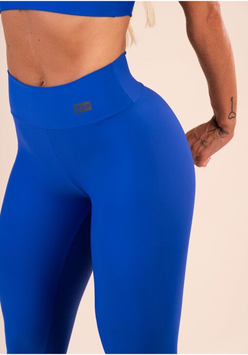 Legging fitness feminina azul action dlk - Image 3