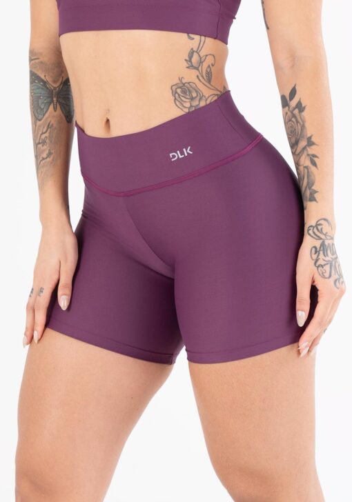 Short vinho básico dlk